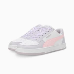 Caven 2.0 Unisex Sneakers, PUMA White-Frosty Pink-Spring Lavender-PUMA Silver, extralarge-IND