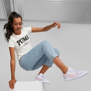 Caven 2.0 Unisex Sneakers, PUMA White-Frosty Pink-Spring Lavender-PUMA Silver, extralarge-IND