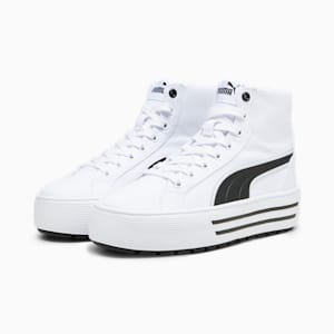 Tenis para mujer Kaia 2.0 Mid, PUMA White-PUMA Black, extralarge