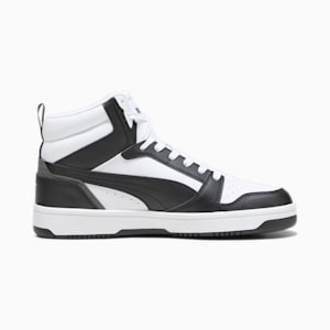 Sneakers Rebound, PUMA White-PUMA Black-Shadow Gray-PUMA White, extralarge