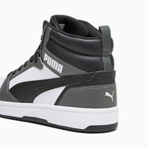 Rebound Sneakers, PUMA White-PUMA Black-Shadow Gray, extralarge