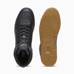 Rebound Sneakers, Cheap Erlebniswelt-fliegenfischen Jordan Outlet Black-Shadow Gray-Gum, extralarge