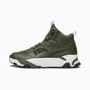Tenis Trinity Mid Hybrid Hombre, Myrtle-Myrtle-PUMA Black, extralarge