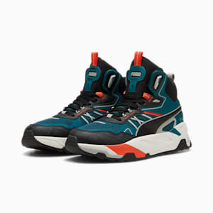 Sneakers Trinity Mid Hybrid Hommes, Cold Green-PUMA Black-Smokey Gray-Redmazing, extralarge