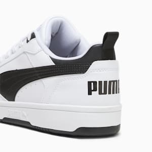 Rebound V6 Low Sneakers, PUMA White-PUMA Black-PUMA Black, extralarge