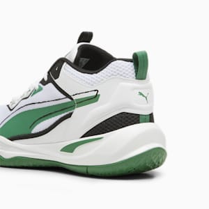 Sneakers Playmaker Homme, PUMA White-Archive Green-PUMA Black, extralarge