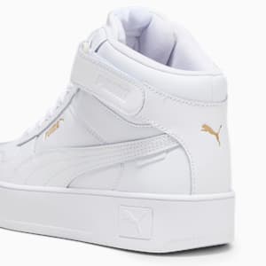 Carina Street Mid Women's Sneakers, PUMA White-PUMA White-PUMA Gold, extralarge