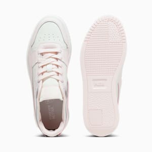 Carina Street VTG Women's Sneakers, Warm White-Frosty Pink, extralarge