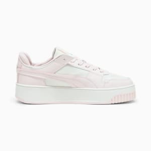 Carina Street VTG Women's Sneakers, Warm White-Frosty Pink, extralarge