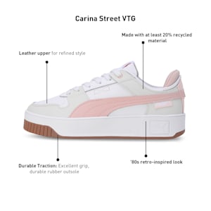 Carina Street VTG Women's Sneakers, PUMA White-Rose Quartz-Vapor Gray, extralarge-IND