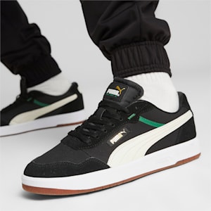 ユニセックス 75周年記念モデル コート ウルトラ スニーカー, PUMA Black-Pristine, extralarge-JPN