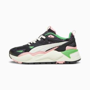 Womens PUMA TRC Mira Tech Brand Love Athletic Shoe - Green Fog