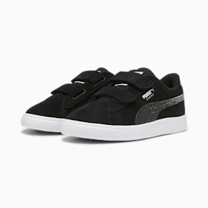 Suede Classic Starry Night Little Kids' Sneakers, PUMA Black-PUMA Silver, extralarge