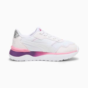 R78 Voyage Star Glow Little Kids' Sneakers, Galaxy Pink-PUMA White-Strawberry Burst, extralarge