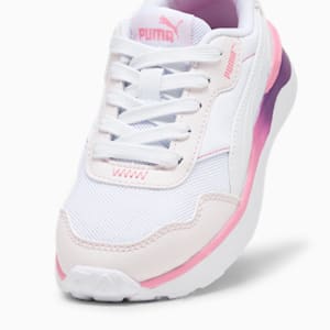 R78 Voyage Star Glow Little Kids' Sneakers, Galaxy Pink-PUMA White-Strawberry Burst, extralarge