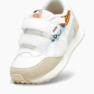 Zapatos deportivos Rider FV Mix Match de bebé, Warm White-Granola, extragrande