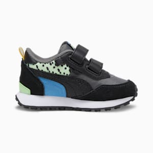 Rider FV Mix Match Toddlers' Sneakers, Cool Dark Gray-PUMA Black, extralarge