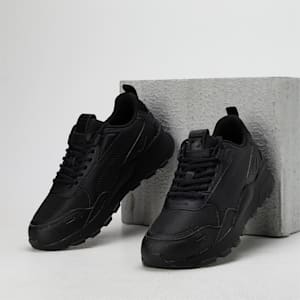 RS 3.0 Essentials Unisex Sneakers, PUMA Black-PUMA White, extralarge-IND