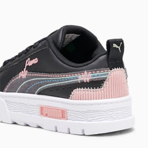 キッズ ガールズ メイズ セーター WTHR スニーカー 17-21cm, PUMA Black-Future Pink-Green Fog, extralarge-JPN