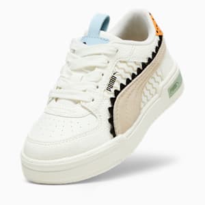 CA Pro Mix Match Little Kids' Sneakers, Warm White-Granola-Bright Melon, extralarge