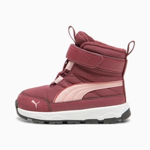 PUMA Evolve Toddlers' Boots, Dark Jasper-Future Pink-Astro Red, extralarge