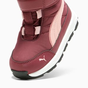 Puma boots kids brown sales