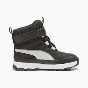 PUMA Evolve Puretex Kids' Boots, PUMA Black-Ash Gray-PUMA White, extralarge