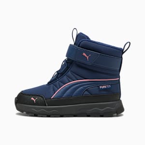 Botas PUMA Evolve Puretex para niños, Persian Blue-Pinkscape, extralarge