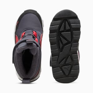 PUMA Evolve Toddlers' Boots, Galactic Gray-Tart Cherry-PUMA Black, extralarge
