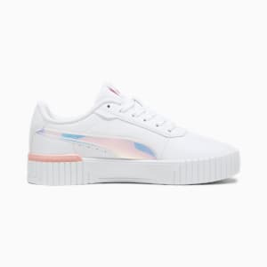 Carina 2.0 Crystal Wings Youth Sneakers, PUMA White-Peach Smoothie-PUMA Black, extralarge-IND