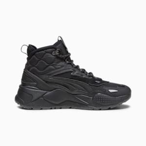 Zapatillas RS-X Hi para hombre, PUMA Black-Shadow Gray, extralarge