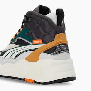 RS-X Hi Unisex Sneakers, Dark Coal-Glacial Gray, extralarge-IND