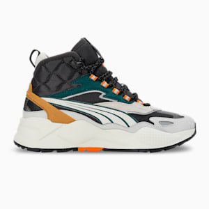RS-X Hi Unisex Sneakers, Dark Coal-Glacial Gray, extralarge-IND