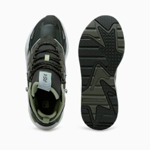 RS-X Hi Unisex Sneakers, Dark Olive-Vapor Gray, extralarge-IND
