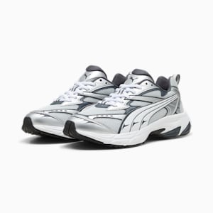 PUMA Morphic Men's Sneakers, Glacial Gray-PUMA White-Strong Gray, extralarge