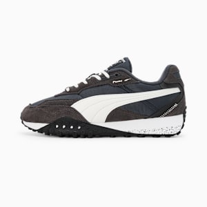 Blktop Rider Suede Sneakers, Flat Dark Gray-Vapor Gray, extralarge-IND