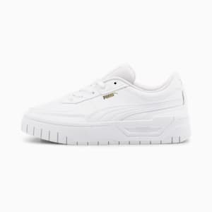 Cali Dream Leather Sneakers Women, PUMA White, extralarge