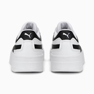 Cali Dream West Coast Leather Women's Sneakers, PUMA White-PUMA Black, extralarge