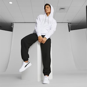 Cali Dream Leather Women's Sneakers, PUMA White-PUMA Black