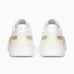 Cali Dream Leather Sneakers Women, Frosted Ivory-PUMA White-Light Sand