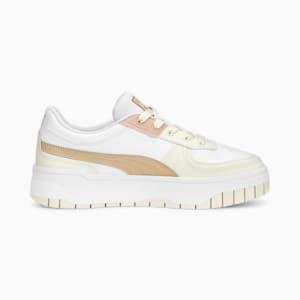 Cali Dream Leather Sneakers Women, Frosted Ivory-PUMA White-Light Sand