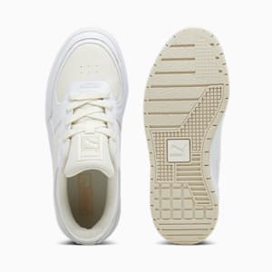 ウィメンズ CALI ドリーム レザー スニーカー, Warm White-PUMA White, extralarge-JPN