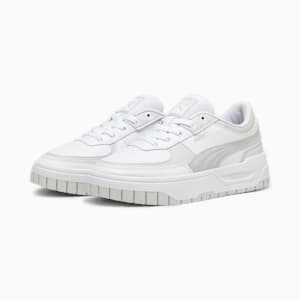 ウィメンズ CALI ドリーム レザー スニーカー, PUMA White-Feather Gray, extralarge-JPN