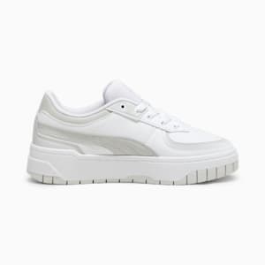 ウィメンズ CALI ドリーム レザー スニーカー, PUMA White-Feather Gray, extralarge-JPN