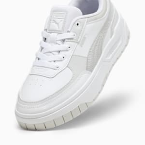 ウィメンズ CALI ドリーム レザー スニーカー, PUMA White-Feather Gray, extralarge-JPN