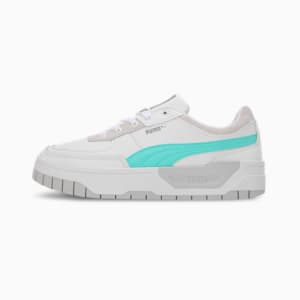 Cali Dream Women's Sneakers, PUMA White-Feather Gray-Mint, extralarge-IND