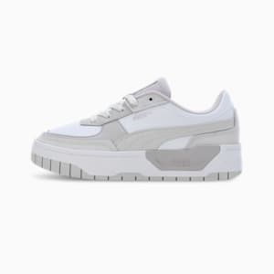 Cali Dream Pastel Women's Sneakers, PUMA White-Feather Gray-Vapor Gray, extralarge-IND
