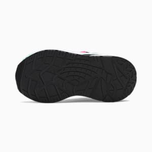 RS-TRCK Vacay Queen Little Kids' Sneakers , PUMA Black-PUMA White-Glowing Pink
