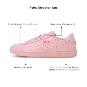 PUMA Smasher Women's Sneakers, Rose Dust, extralarge-IND