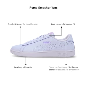 PUMA Smasher Women's Sneakers, Spring Lavender, extralarge-IND